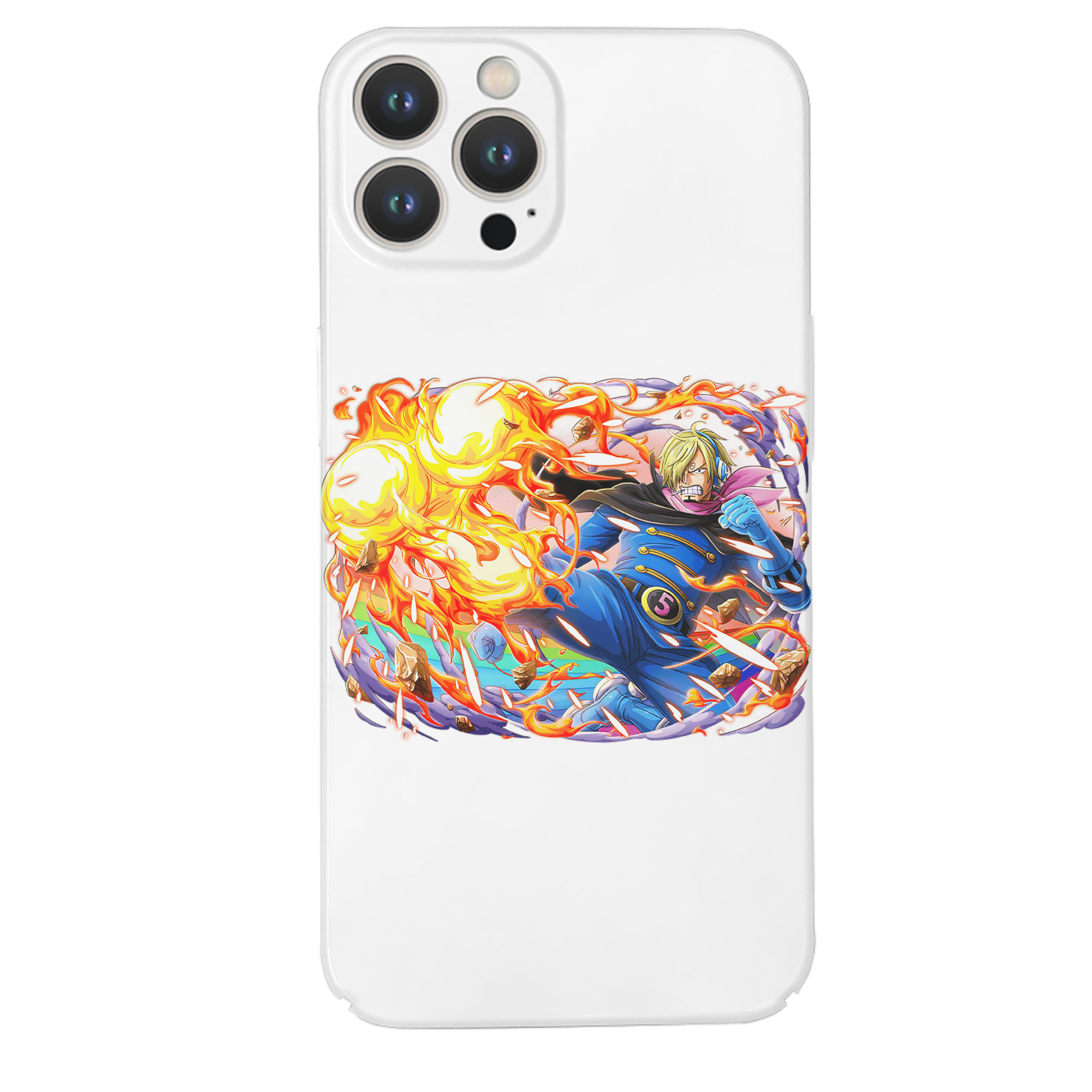 （画像用） ワンピース サンジ ONE PIECE Sanji 【iPhone 14シリーズ対応】ハードケース